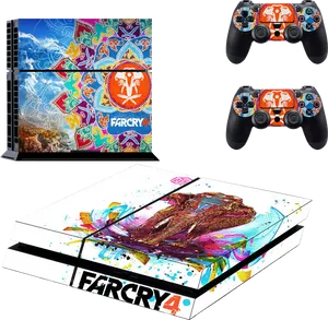 Far Cry4 Play Station Skins PNG Image