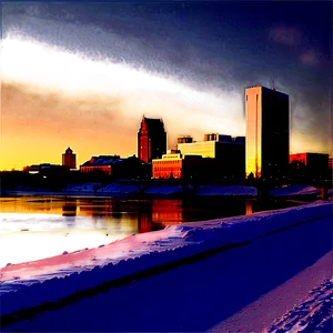 Fargo Skyline North Dakota Png Tgm PNG Image