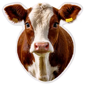 Farm Animal Cow Face Png 34 PNG Image