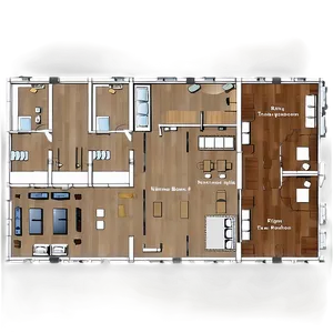 Farmhouse Floor Plan Png 58 PNG Image