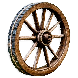 Farmhouse Wagon Wheel Image Png 88 PNG Image