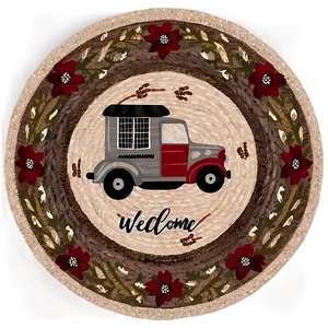 Farmhouse Welcome Rug Png Jqy PNG Image