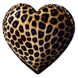 Fashionable Leopard Heart Png 49 PNG Image