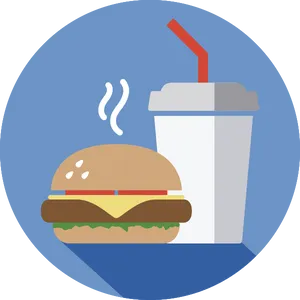 Fast Food Combo Icon PNG Image