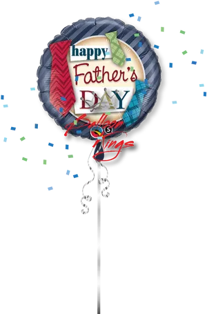 Fathers Day Celebration Balloon PNG Image