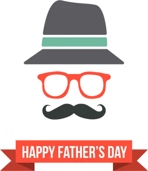 Fathers Day Celebration Icon PNG Image