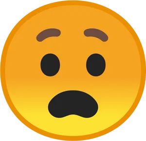 Fearful_ Emoji_ Expression.png PNG Image