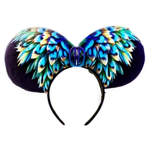 Feathered Disney Ears Png Bna PNG Image