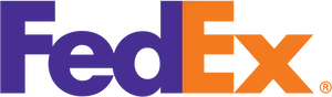 Fed Ex Logo Purple Orange PNG Image