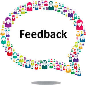 Feedback Speech Bubble Icon PNG Image