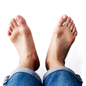 Feet From Above PNG Dwt81 PNG