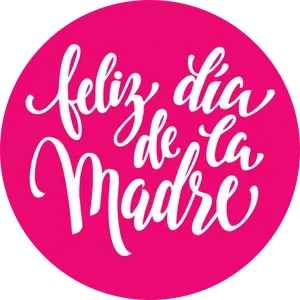 Feliz Diadela Madre Greeting PNG Image