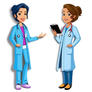 Female Doctor Cartoon Png 70 PNG Image