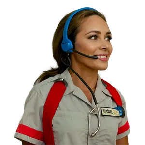 Female On Call Png 06112024 PNG Image