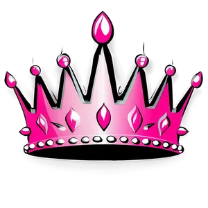 Feminine Queen Crown Silhouette Png 06292024 PNG Image