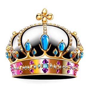 Feminine Queen Crown Silhouette Png Ape PNG Image