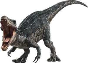 Ferocious Dinosaur Roaring PNG Image