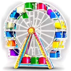 Ferris Wheel A PNG Image