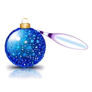 Festive Blue Sparkle Png Sxn PNG Image