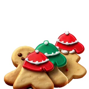 Festive Christmas Cookie Decoration Png Isl PNG Image