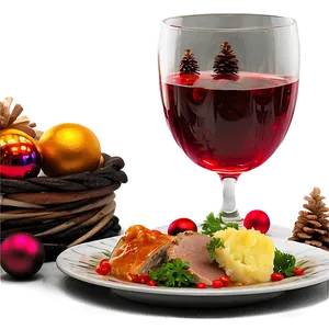 Festive Christmas Eve Dinner Png 06252024 PNG Image