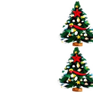 Festive Christmas Tree Transparent Png Xuw PNG Image