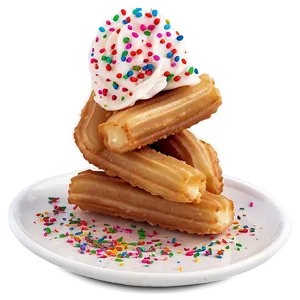 Festive Churros With Sprinkles Png 34 PNG Image