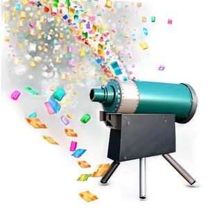 Festive Confetti Cannon Explosion Png Ygq PNG Image