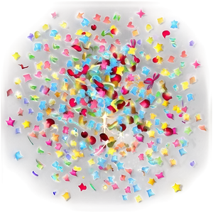 Festive Confetti Png 40 PNG Image