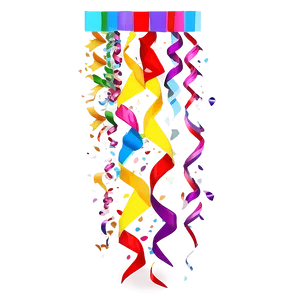 Festive Confetti Png Bqr PNG Image