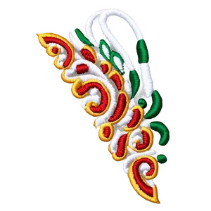 Festive Embroidery Design Png Ued67 PNG Image