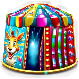 Festive Fairground Tent Png Nil51 PNG Image