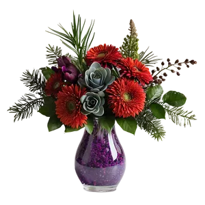 Festive Floral Arrangement Png Yyi35 PNG Image