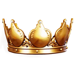 Festive Golden Crown Png 06282024 PNG Image