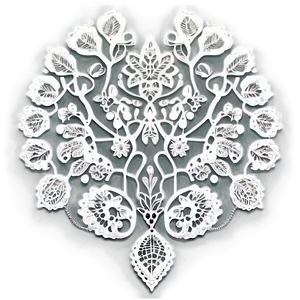 Festive Holiday Doily Png 81 PNG Image