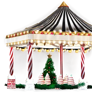 Festive Holiday Marquee Png Cbq PNG Image