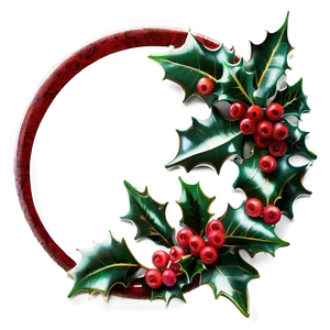 Festive Holly Png 22 PNG Image