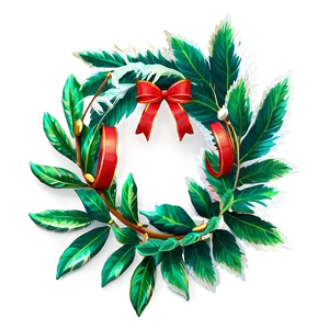 Festive Laurel Decoration Png Nmh PNG Image