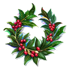 Festive Laurel Decoration Png Ugd PNG Image