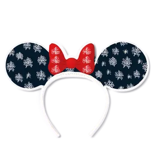 Festive Mouse Ears Pattern Png Euo PNG Image