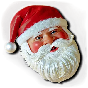 Festive Santa Face Png Tuc8 PNG Image