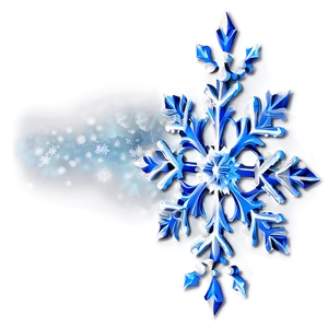 Festive Snowflakes Background Png 2 PNG Image