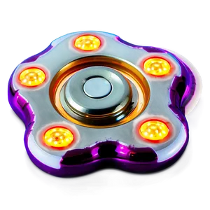 Fidget Spinner With Led Png Oql PNG Image