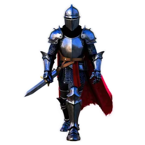 Fierce Black Knight Png 06272024 PNG Image