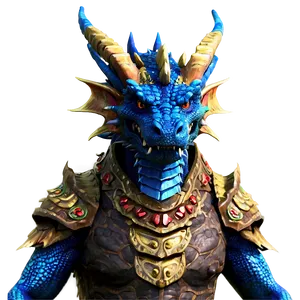 Fierce Blue Dragon Avatar Png Jfr86 PNG Image