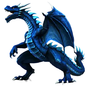 Fierce Blue Dragon Avatar Png Lme59 PNG Image