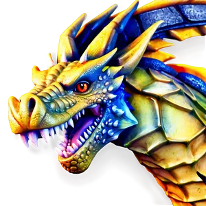 Fierce Dragon Clipart Png 59 PNG Image