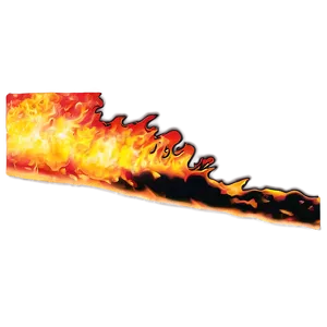 Fierce Fire Border Png 31 PNG Image