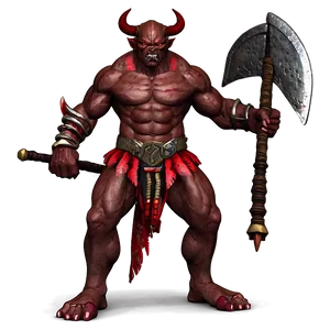 Fierce Oni Warrior Png 06122024 PNG Image