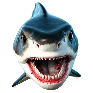 Fierce Shark Jaw Artwork Png 06292024 PNG Image